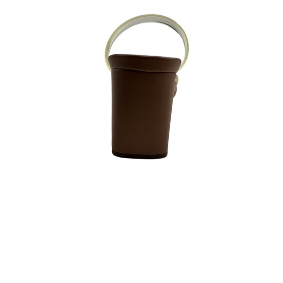 Steve Madden Size 8 High Heel Sandals Beige With Clear Straps - Picture 10 of 12